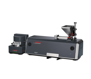 Fritsch Particle Sizer Analysette 28 ImageSizer for measuringboth particle shape and size of powders and bulk solids as well as of suspensions and emulsions