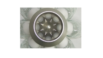 Dividing head made of aluminium