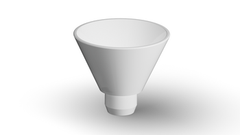 Funnel 22 mm dia. made of POM plastic